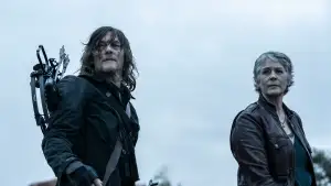 daryl and carol from AMC's Daryl Dixon: The Book of Carol