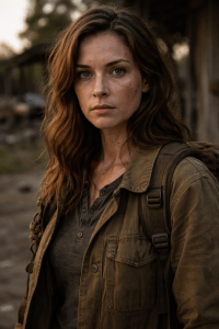 Emily Van Buren - Character from Letters From A Survivor, a zombie series.