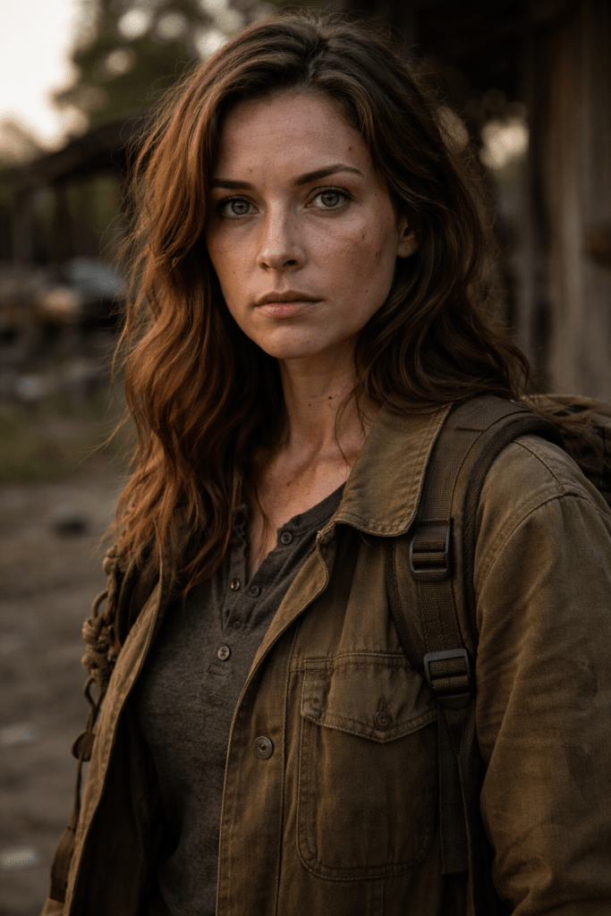Emily Van Buren - Character from Letters From A Survivor, a zombie series.