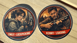 Cool stickers for Letters From A Survivor subscribers