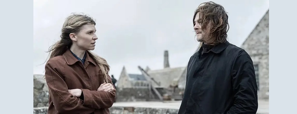 Daryl Dixon and his love interest, Isabelle.