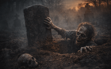 zombie back in his grave. Letters From A Survivor, Z Blog