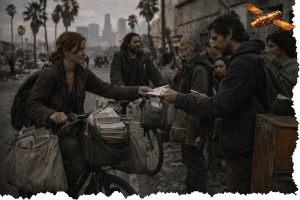 Mail delivered in Los Angeles - Letters From A Survivor - zombie series