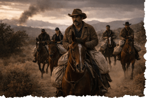 Mail delivered by horse. Letters from a Survivor zombie series